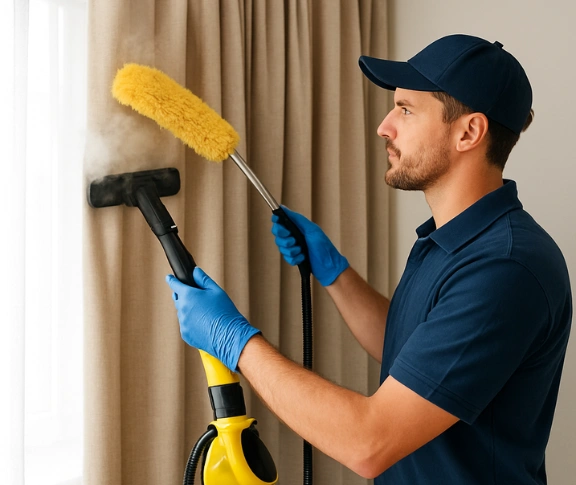 Trusted blind cleaning technician Matty Curtain Cleaning kembla-heights-nsw QLD